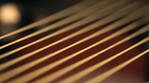 Racket strings during a stringing session 스톡 동영상 32702857