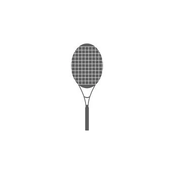 Racket tennis icon Stock Illustration