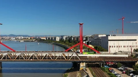 Rackozi Bridge Stock Footage 115864554