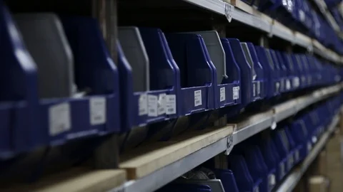 Racks in stock Stock Footage 111751612