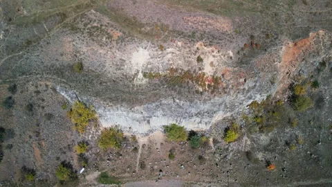 The Racoș Basalt Columns Stock Footage 287011006