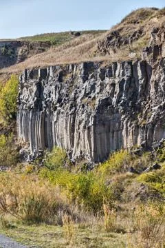 Racos basalt columns Stock Photos