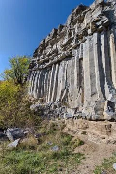 Racos basalt columns Stock Photos