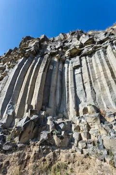 Racos basalt columns Stock Photos