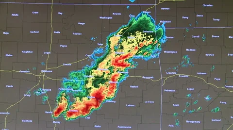 Radar Animation Stock Footage 54713248