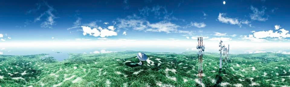 Radar base Stock Illustration