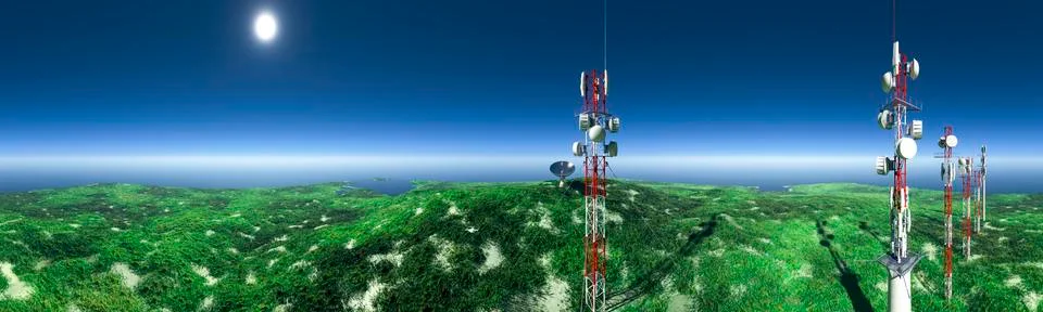 Radar base Stock Illustration