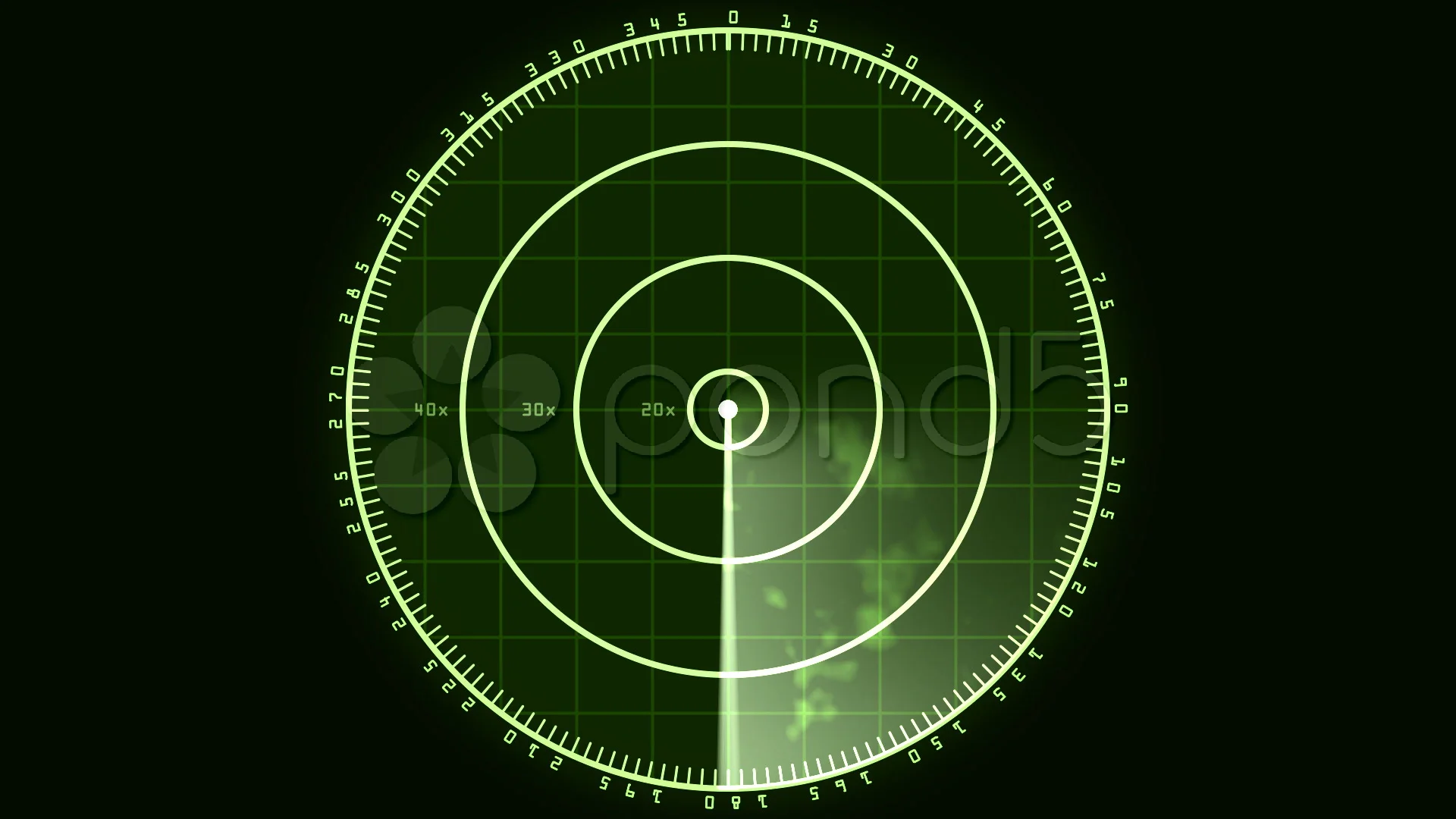 Free Clipart Radar Screen Blip