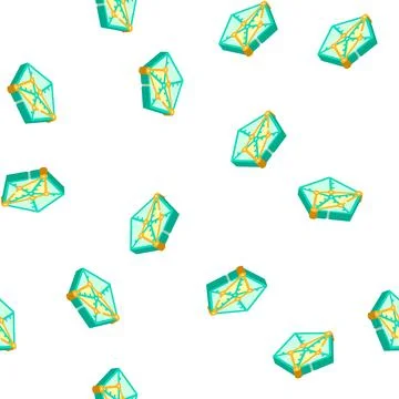 Radar chart isometric icon vector color illustration Stock Illustration