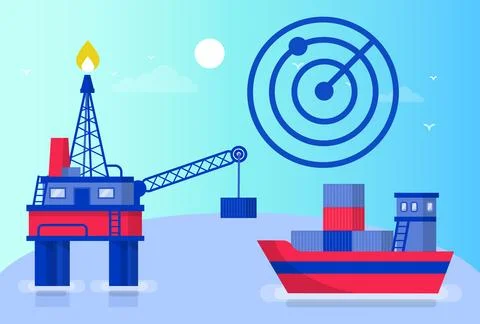 Radar Concept Illustration Stock Illustration