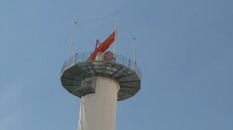 Radar control in airport Stock Footage 137075