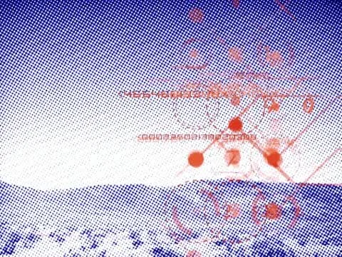 Radar &amp; Control Pannel - LoopNeo VJ Loops SD 640X480 库存影片 22158793