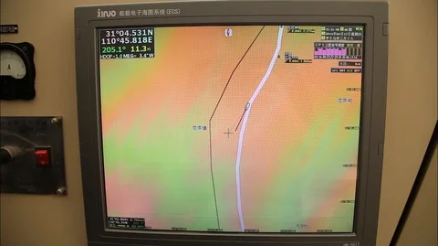 Radar in the Cruise Ship, China Stock Footage 107518984