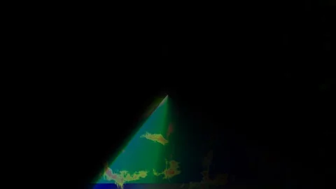 Radar Display of Deep Space Flying Big Burning Plasma UFO Front View Stock Footage 127664346