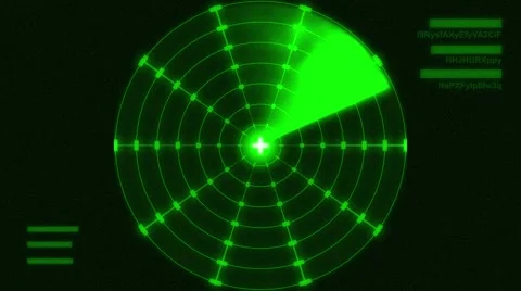 Radar Green Stock Footage 68696084