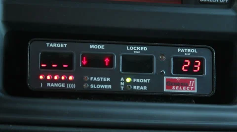 Radar Gun Video stock 39156379