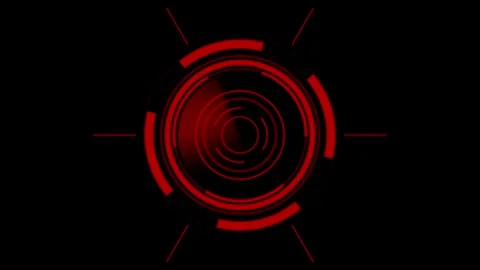 Radar HUD animation, Radar Screen Digital Concept Stock Footage 257885005