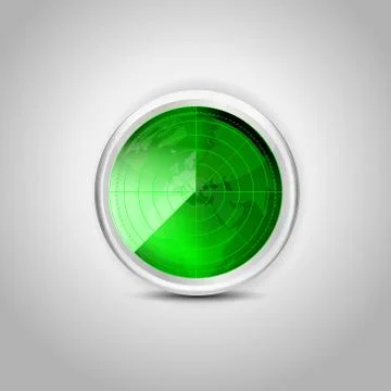Radar icon Stock Illustration