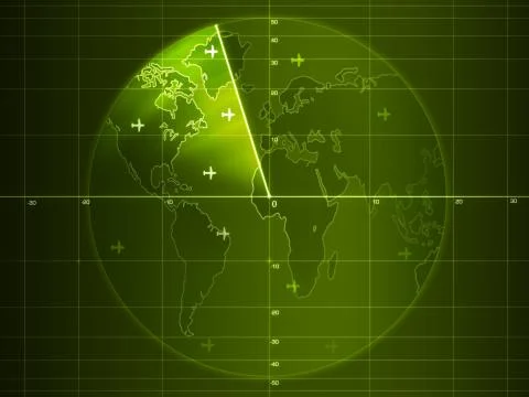Radar Stock Illustration