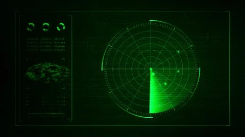 Radar Illustrazione stock