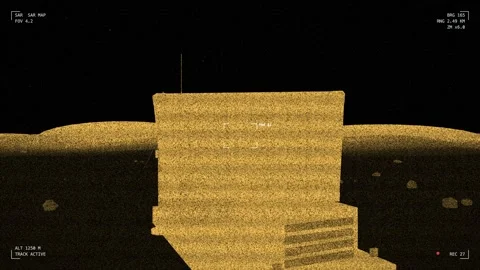 Radar imaging early warning radar station Stock-Footage 342217443