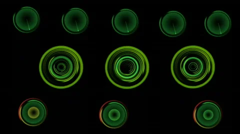 Radar panel Stock Footage 681787