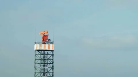 Radar, radiolocator, radiodetector Vídeos de archivo 70902720