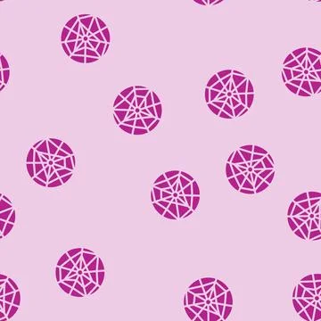 Radar risk glyph vector seamless pattern Stock Illustration