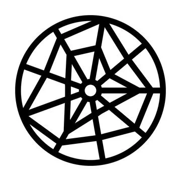 Radar risk line icon vector illustration Stock Illustration