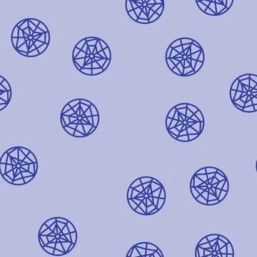Radar risk line vector seamless pattern Stock Illustration