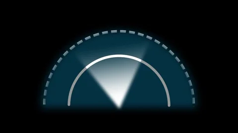 Radar Scanner Interface Stock Footage 334342174