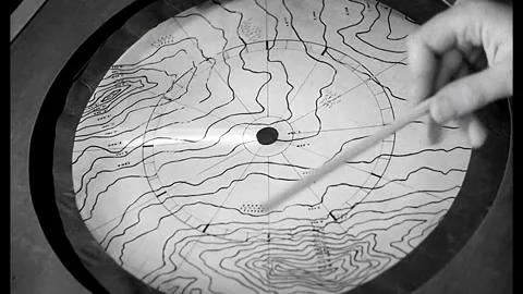 Radar Scope Stock Footage 345099374