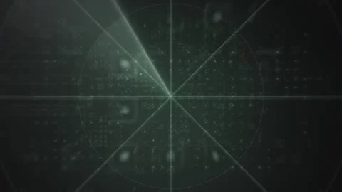 Radar screen abstract background video Stock-Footage 201135617