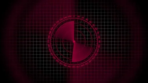 Radar screen background EPS101 World Map International  template with futur.. Illustrazione stock