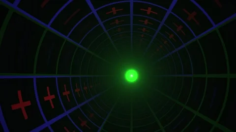 Radar Screen Display Interface Technology. Vídeos de archivo 334893043