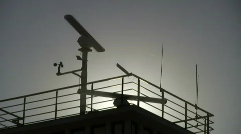 Radar station Stock Footage 328561