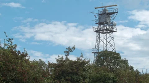 Radar station 库存影片 53868257