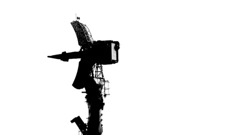 Radar strategic missile forces Stock Footage 30410874