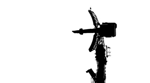 Radar strategic missile forces Stock Footage 30413059