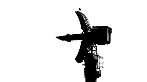 Radar strategic missile forces Stock Footage 30413698