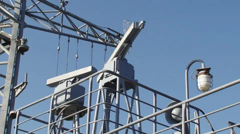 Radar warship Stock Footage 52445275