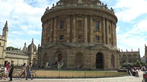 Radcliffe Camera Oxford 2 Video stock 78268934