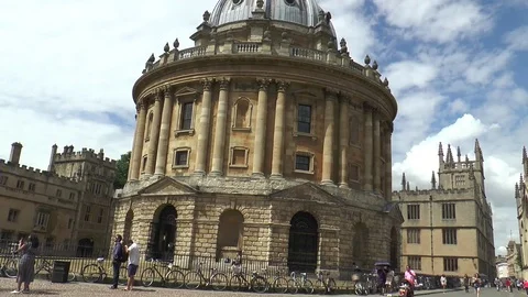Radcliffe Camera Oxford 3 Stock Footage 78269271