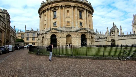 Radcliffe Camera Oxford Video stock 161334279