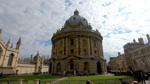 Radcliffe Camera Oxford Video stock 161335545