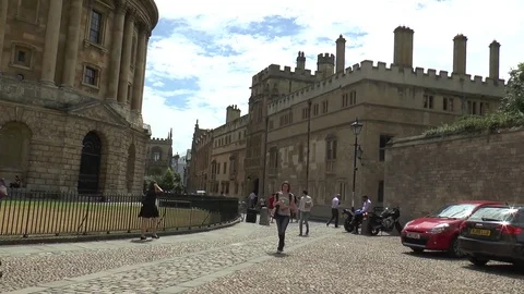 Radcliffe Square Oxford Video stock 78274495