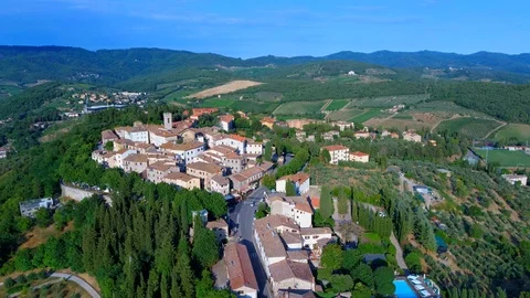 Radda In Chianti Stock Footage 112392957