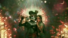 Radha Krishna eternal love Indian god an... | Stock Video | Pond5