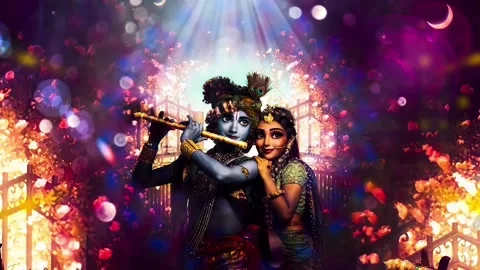 Krishna Radha Stock Video Footage | Royalty Free Krishna Radha Videos |  Pond5