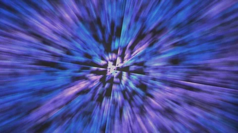 Radial abstract blue and purple background Stock Footage